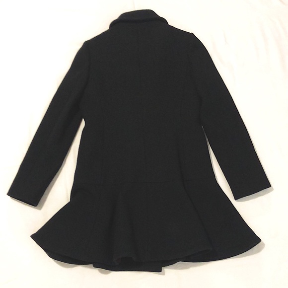 Kate Spade 78%Wool Black Coat Double Button XS - Picture 4 of 9